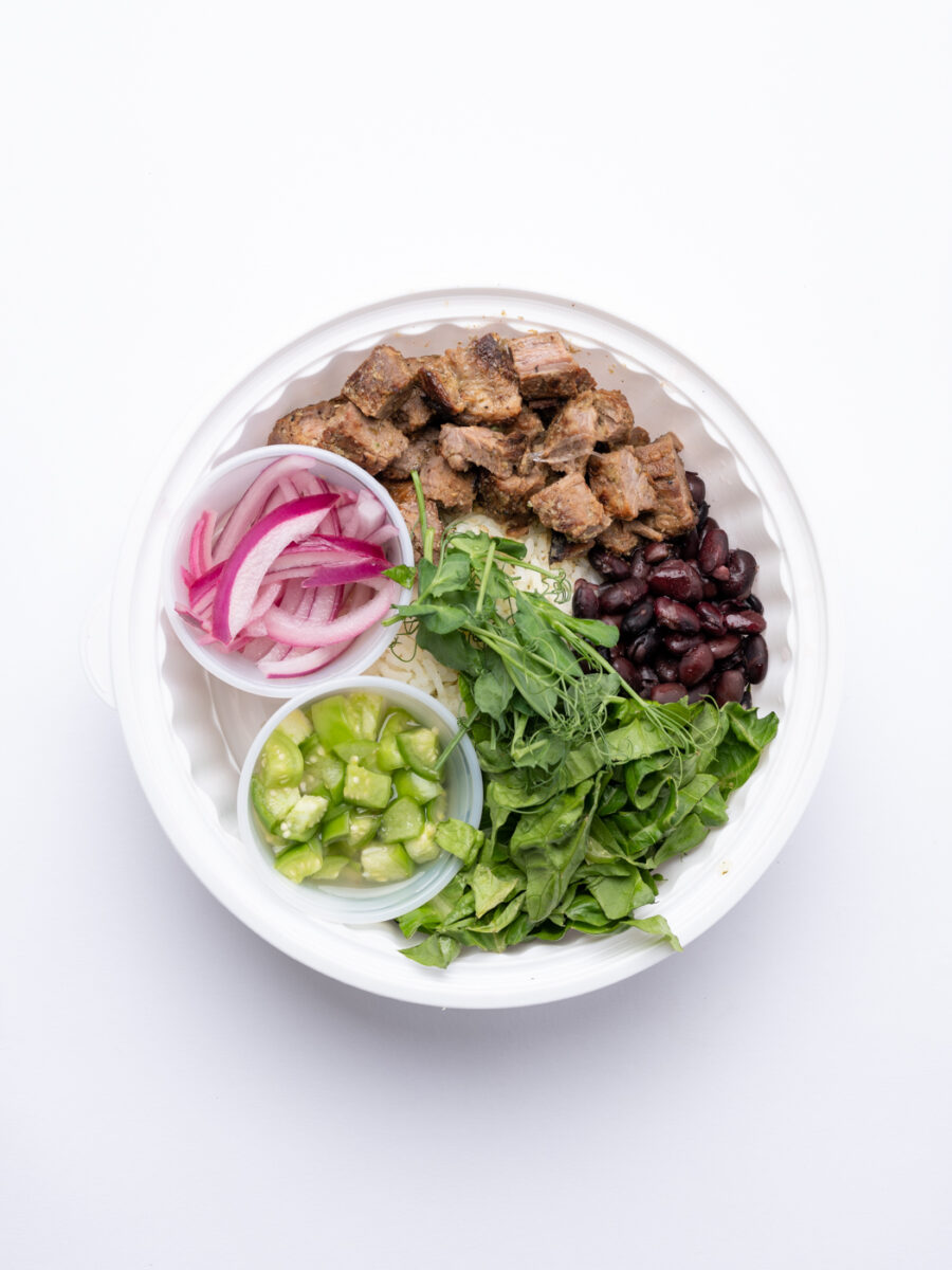 Skirt Steak Burrito Bowl Eat Clean Chicago