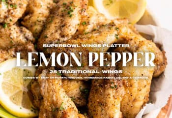 25 Lemon Pepper Traditional-Wings