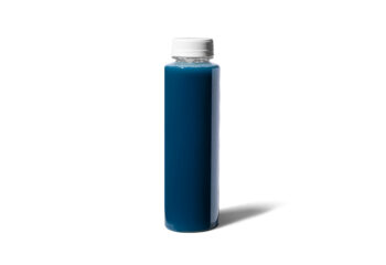 The blue juice